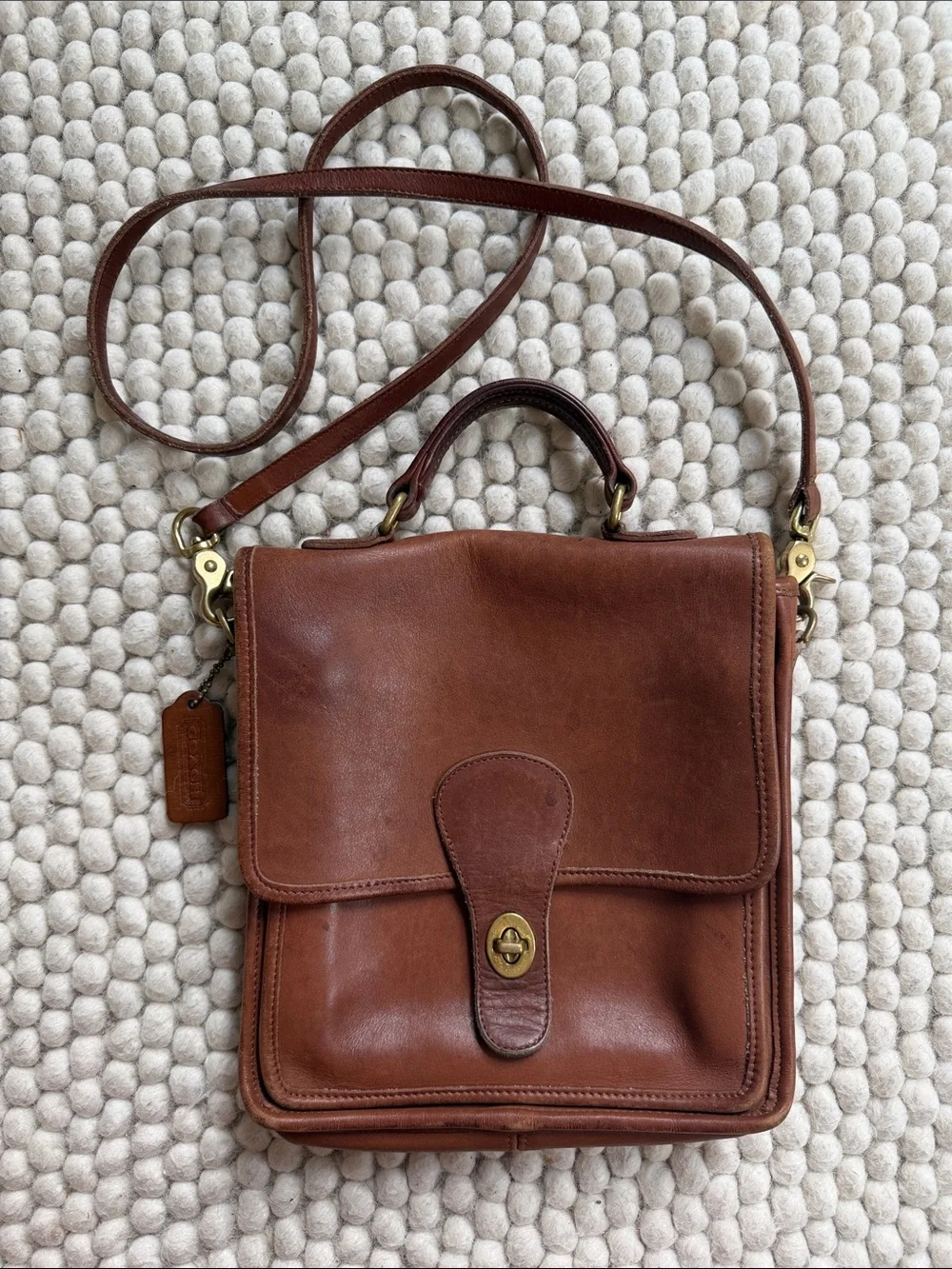 Vintage Coach Station Bag style 5130